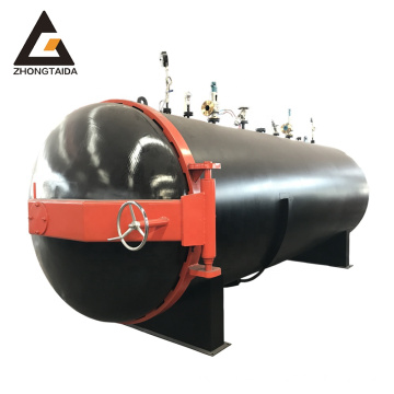 steam and electric rubber autoclave machine